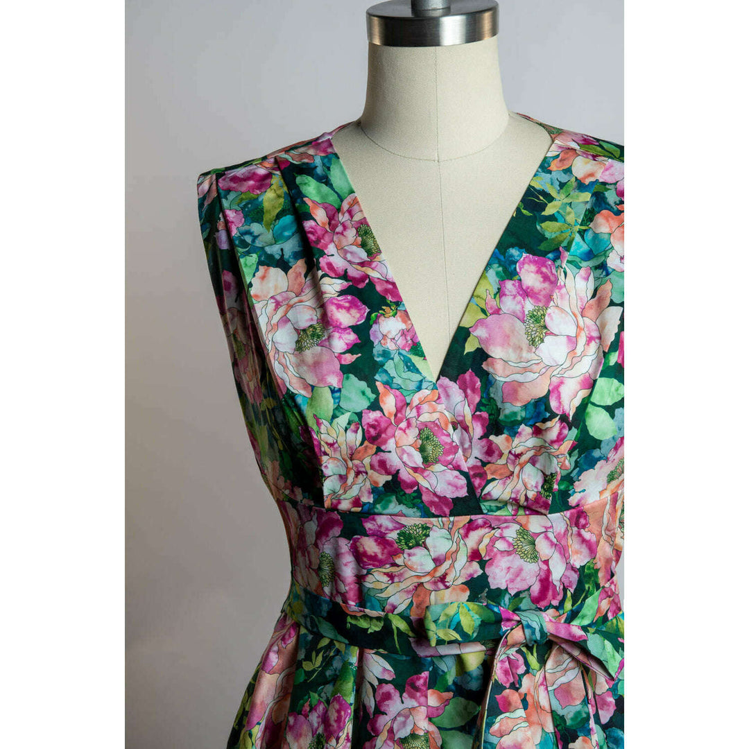 Milan Dress - Water Lily