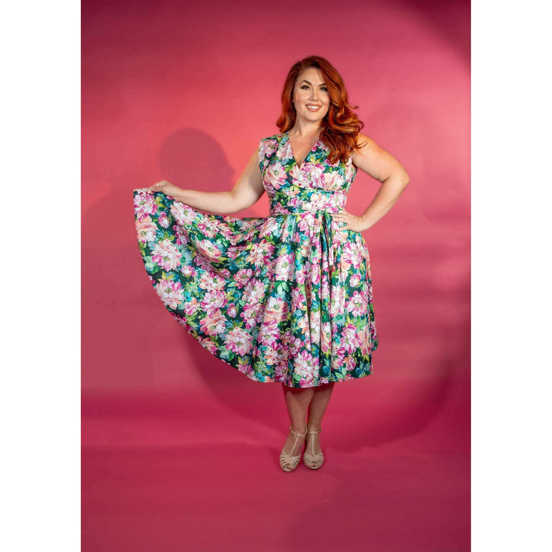 Milan Dress - Water Lily