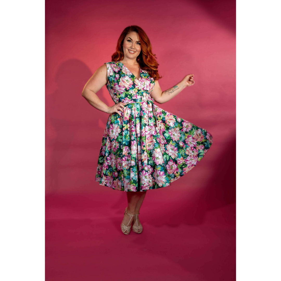 Milan Dress - Water Lily