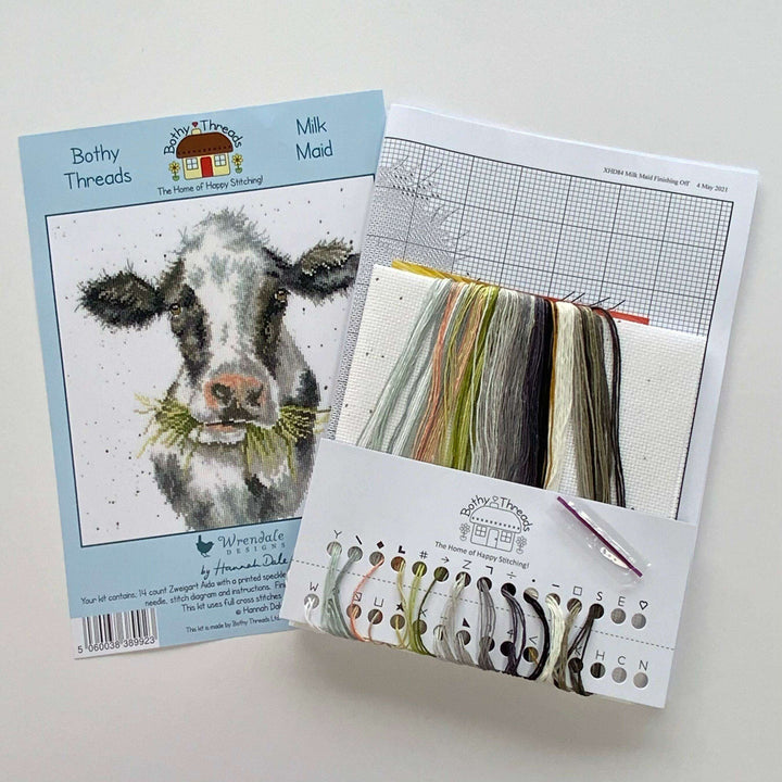 Milk Maid XHD84 Counted Cross Stitch Kit