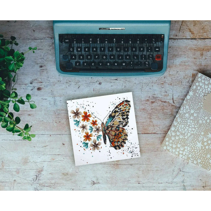 Mini Bead embroidery kit - Tigre wings AM-239
