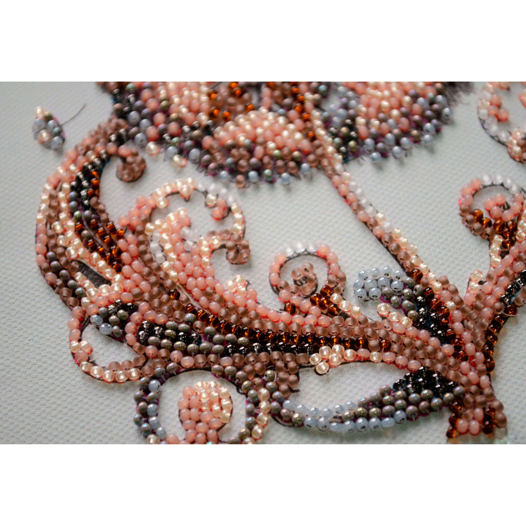 Mini Bead embroidery kit - Weightless tenderness AM-258