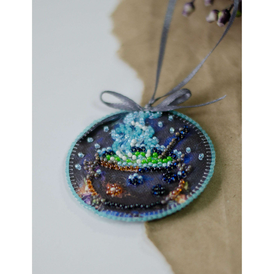 Mini Bead Embroidery Kit Decoration - Spell Potion ABT-043