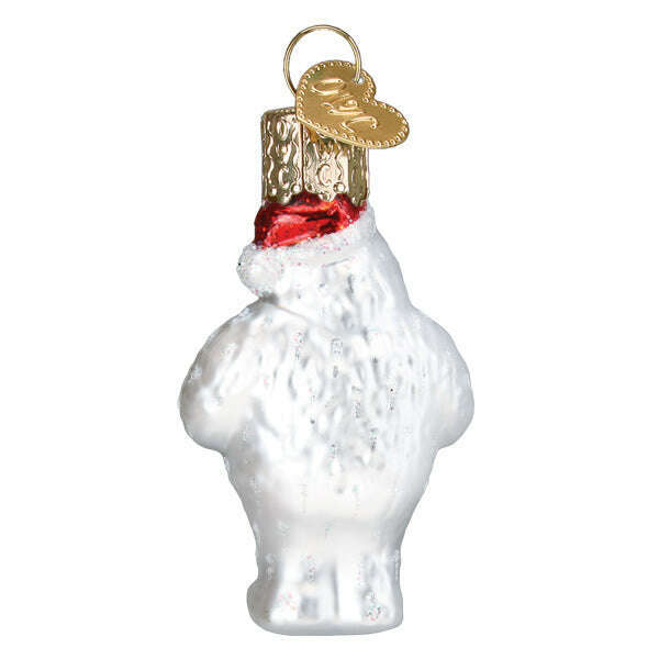Old World Christmas Mini Bumble Blown Glass Ornament