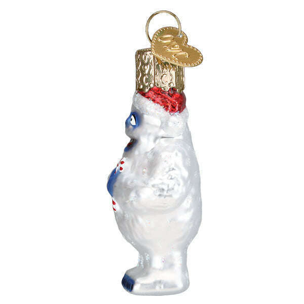 Old World Christmas Mini Bumble Blown Glass Ornament