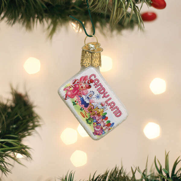 Old World Christmas Mini Candy Land Blown Glass Ornament