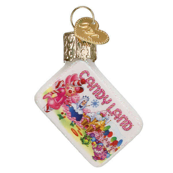 Old World Christmas Mini Candy Land Blown Glass Ornament