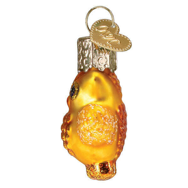Old World Christmas Mini Halloween Owl Blown Glass Ornament