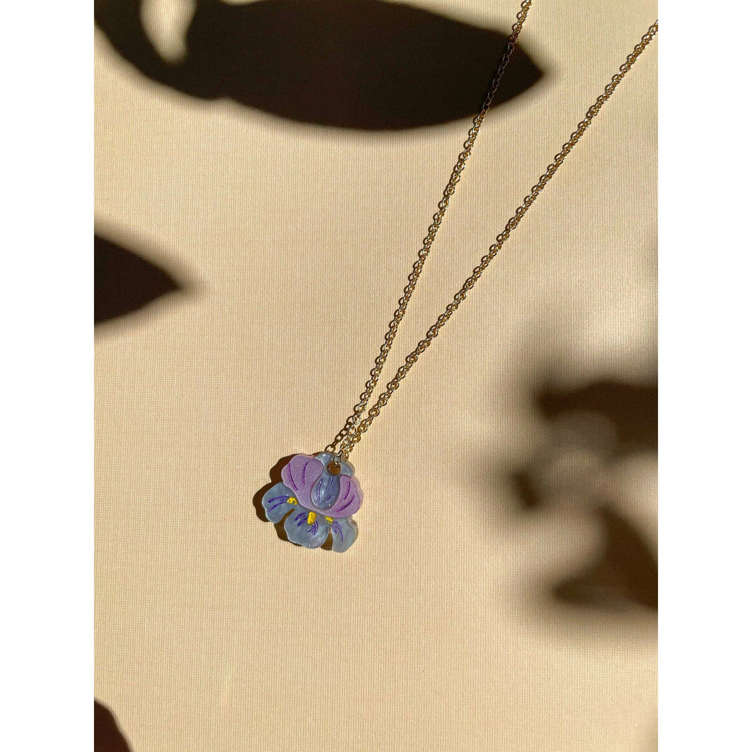 Mini Iris Necklace