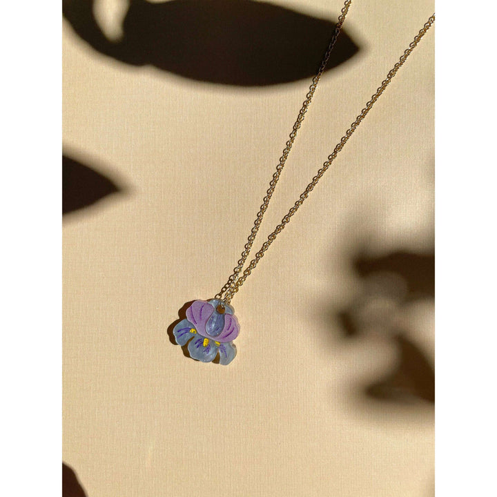 Mini Iris Necklace