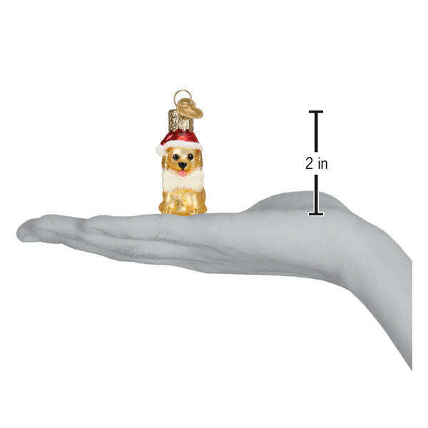 Mini Jolly Pup Ornament