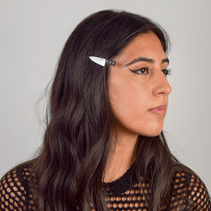 Mini Knife Hair Clip