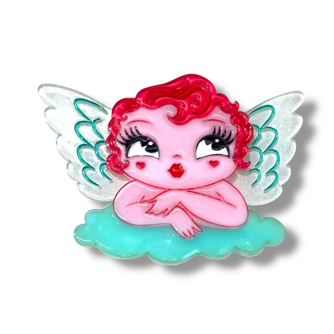 Mini Matchmaker Brooch by Miss Fluff x Lipstick & Chrome – view 2