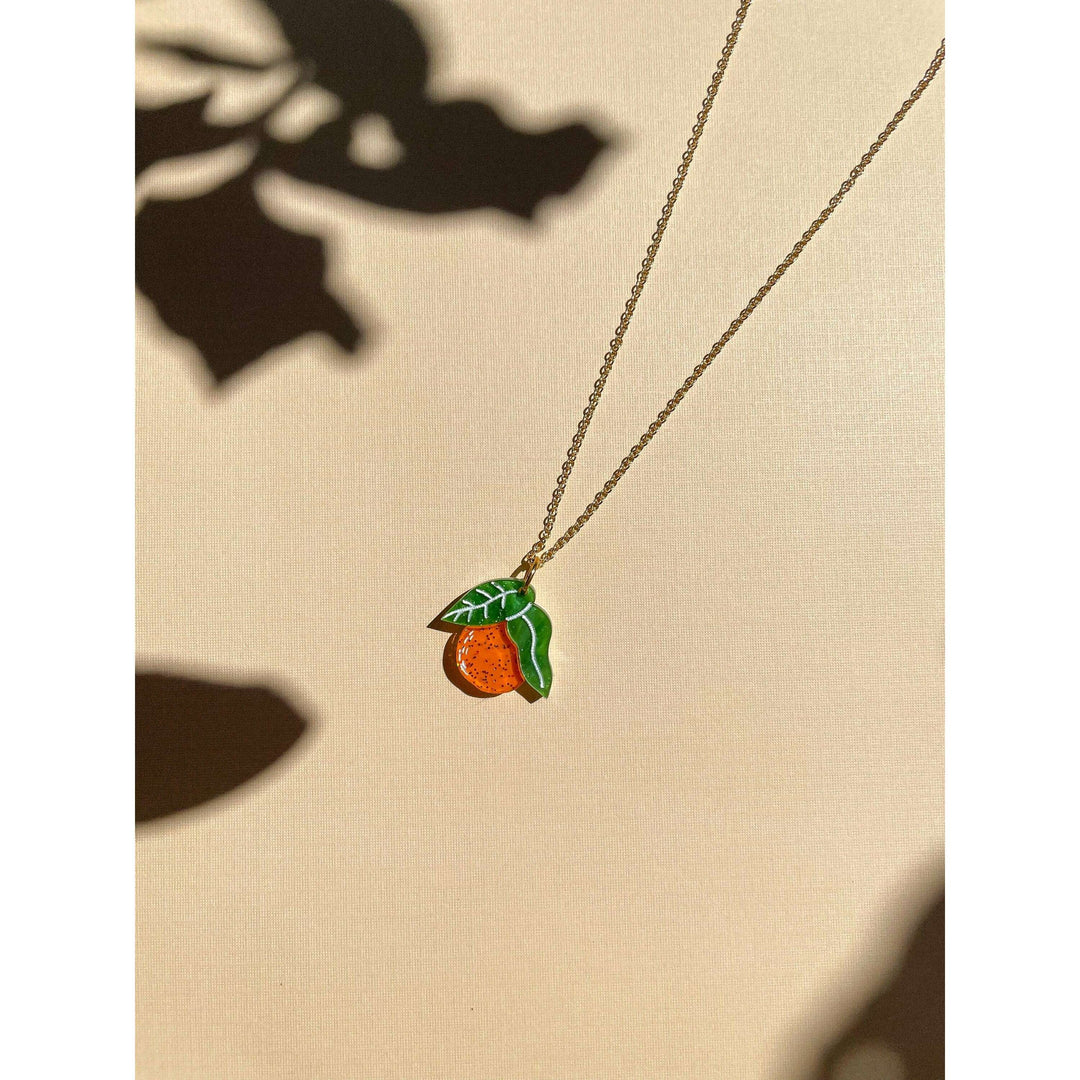 Mini Orange Necklace