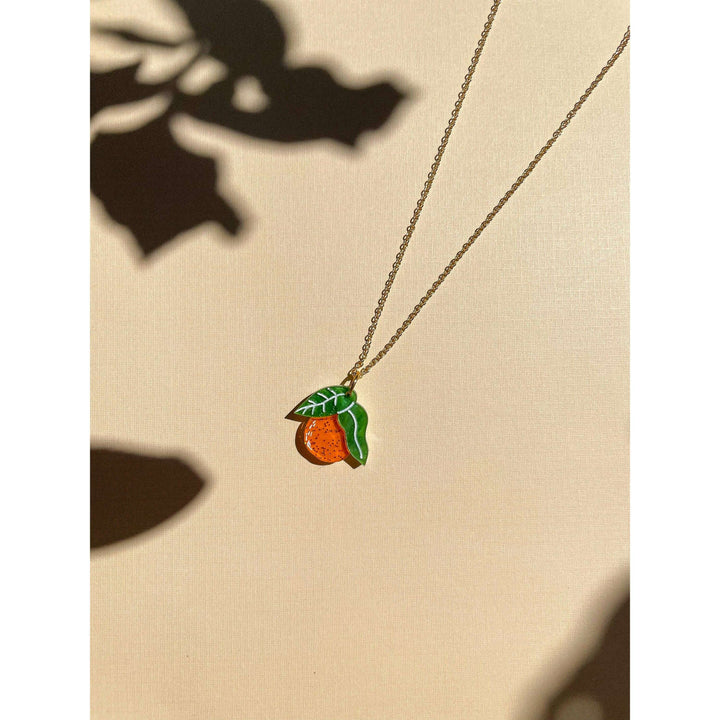 Mini Orange Necklace