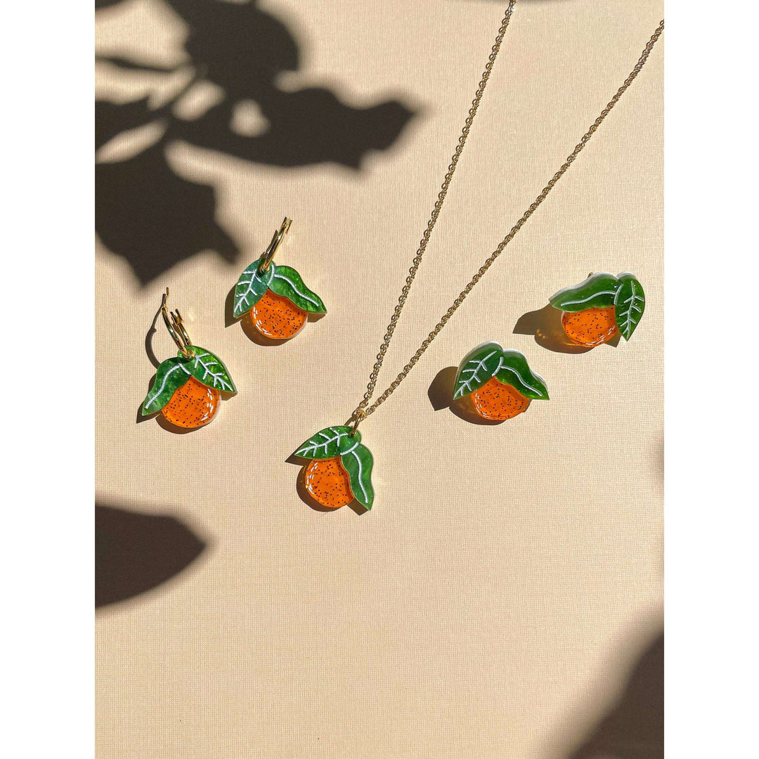 Mini Orange Necklace