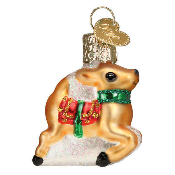Mini Reindeer Ornament