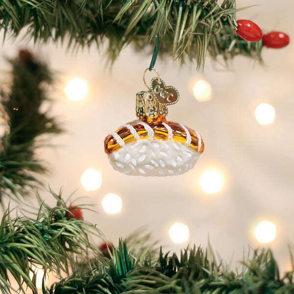 Mini Salmon Sushi Ornament