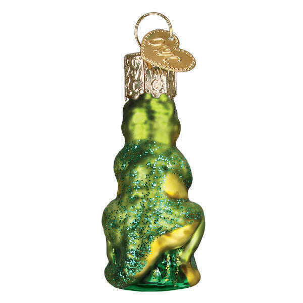Old World Christmas Mini T-Rex Blown Glass Ornament