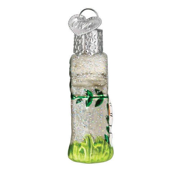 Old World Christmas Mini Tombstone Blown Glass Ornament