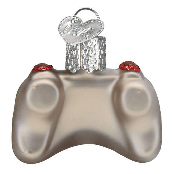 Old World Christmas Mini Video Game Controller Blown Glass Ornament