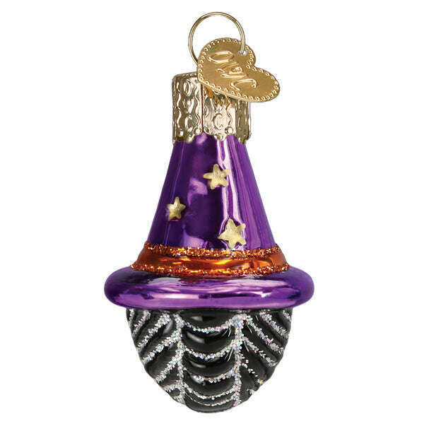 Mini Witch Head Ornament