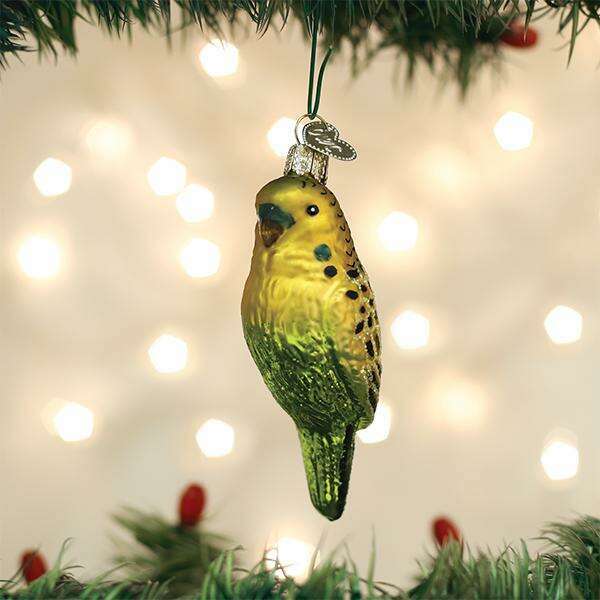 Miniature Parakeet Ornament