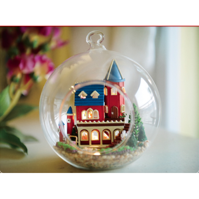 Miniature Wizardi Roombox Kit - Alice Wonderland Dollhouse Kit