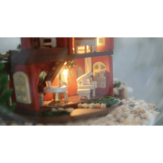 Miniature Wizardi Roombox Kit - Alice Wonderland Dollhouse Kit