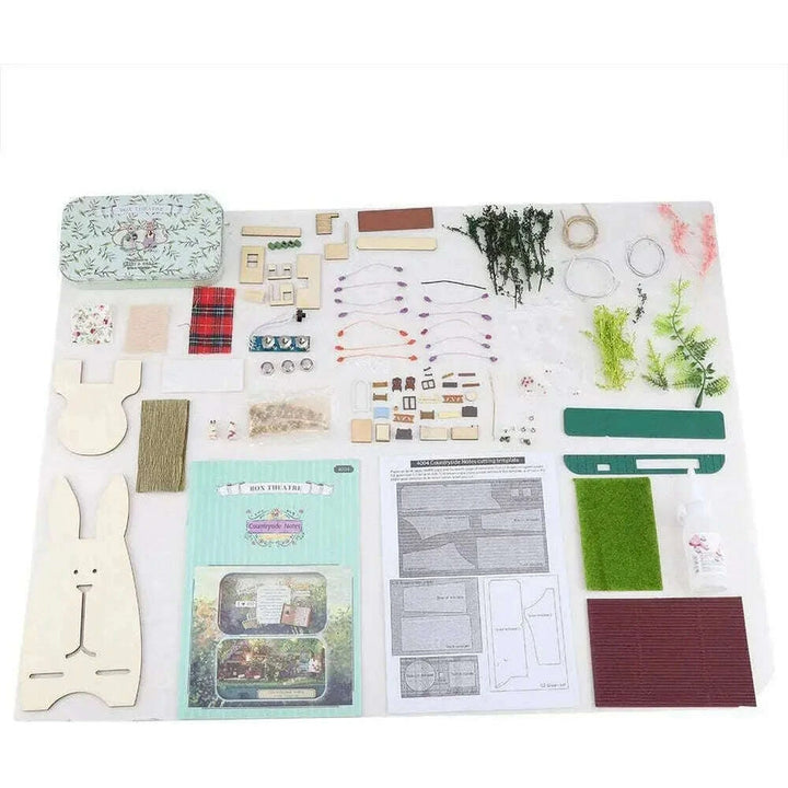 Miniature Wizardi Roombox Kit - Countryside notes