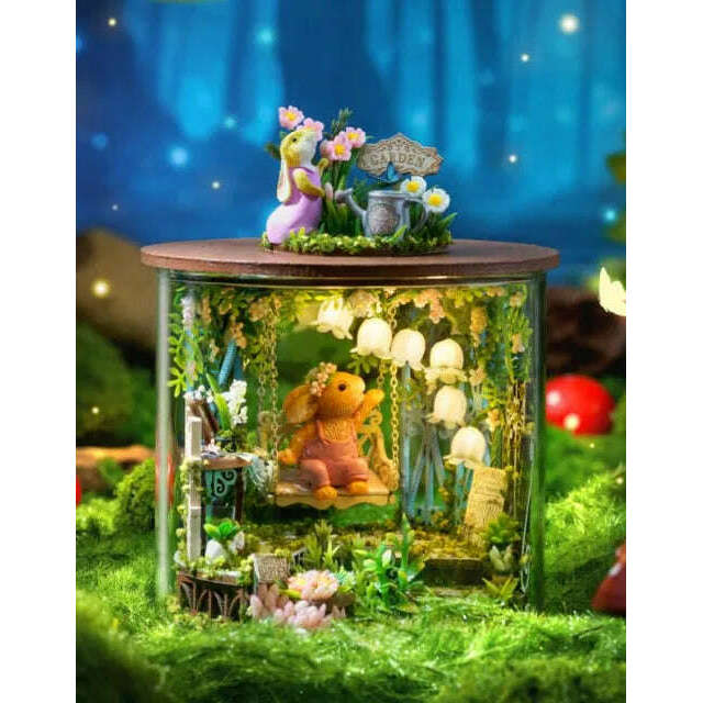 Miniature Wizardi Roombox Kit - Fantasy Wonderland Dollhouse Kit