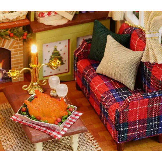 Miniature Wizardi Roombox Kit - Hut Dollhouse Kit