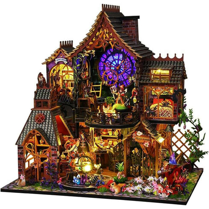 Miniature Wizardi Roombox Kit - Magic Forest Dollhouse Kit