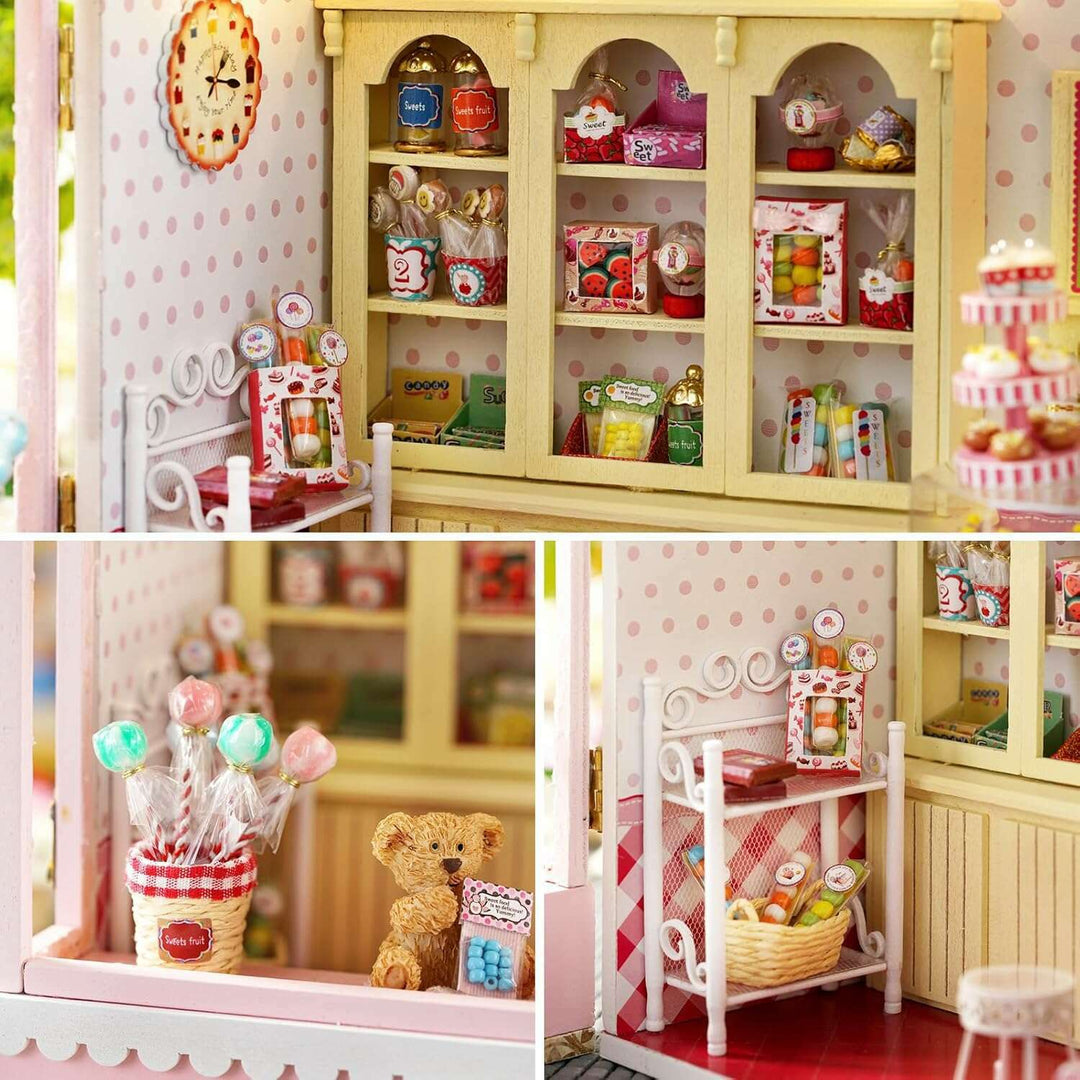 Miniature Wizardi Roombox Kit - The Sweet Home Dollhouse Kit