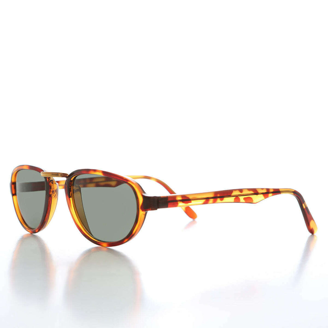 Minimalist Sunglasses with Metal Bridge - Bell