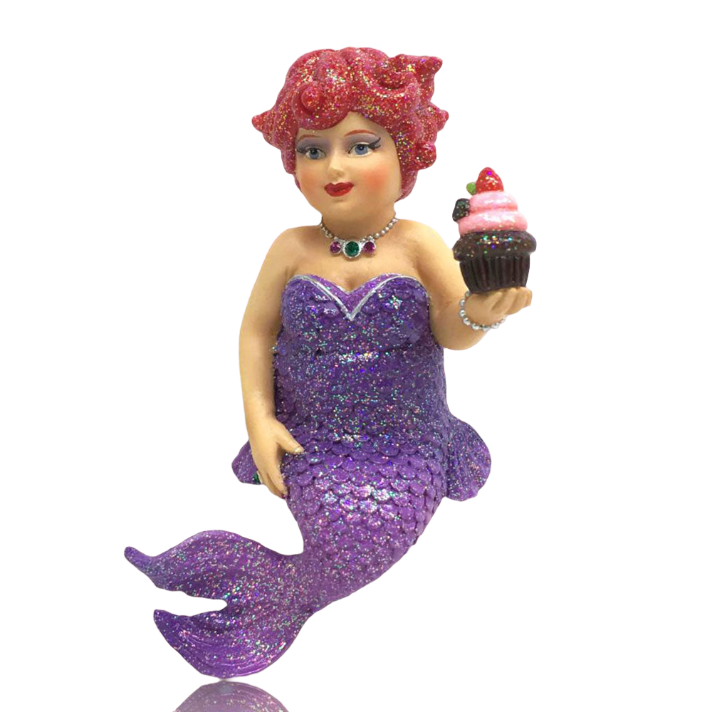 Miss Cupcake Diamonds of the Sea Ornament