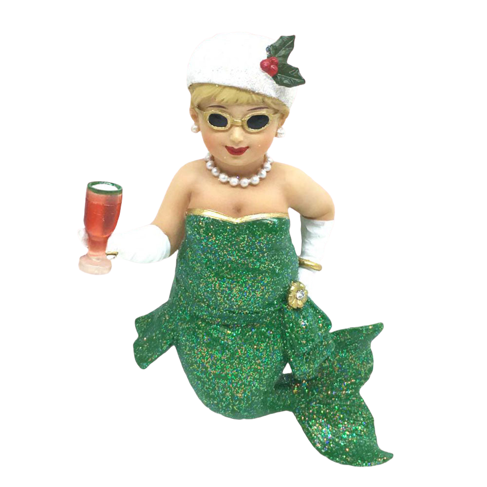 Miss Holly Diamonds of the Sea Ornament