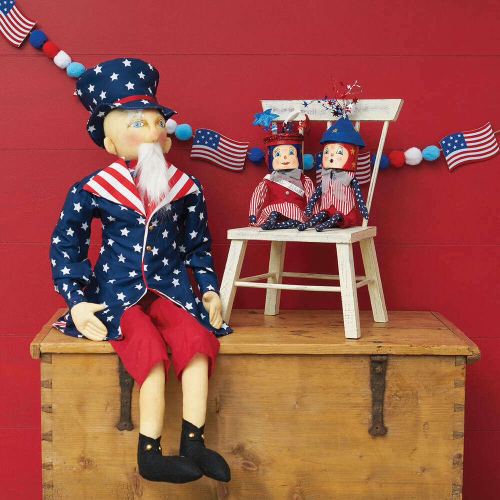 Miss Liberty Gathered Traditions Art Doll by Joe Spencer 1