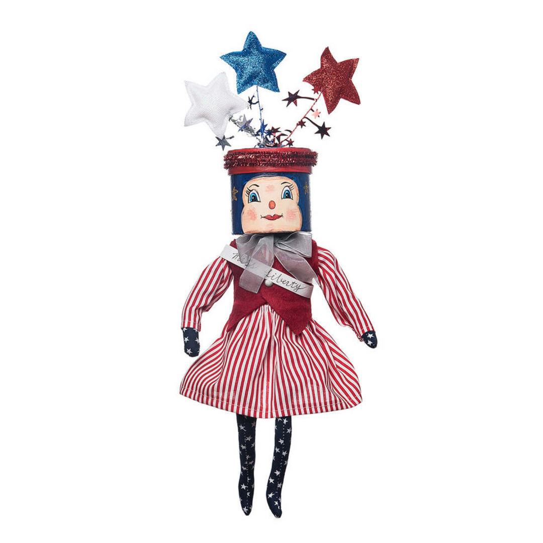 Miss & Mister Liberty Bundle of 2 Gathered Traditions Dolls