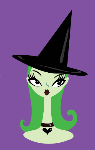 Hex Appeal Spooky Doll Brooch by Miss Fluff x Lipstick & Chrome – view 2