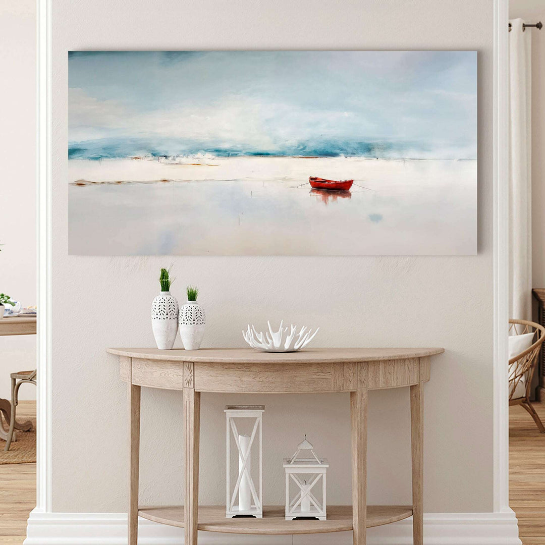 Misty Morning Abstract Wall Art
