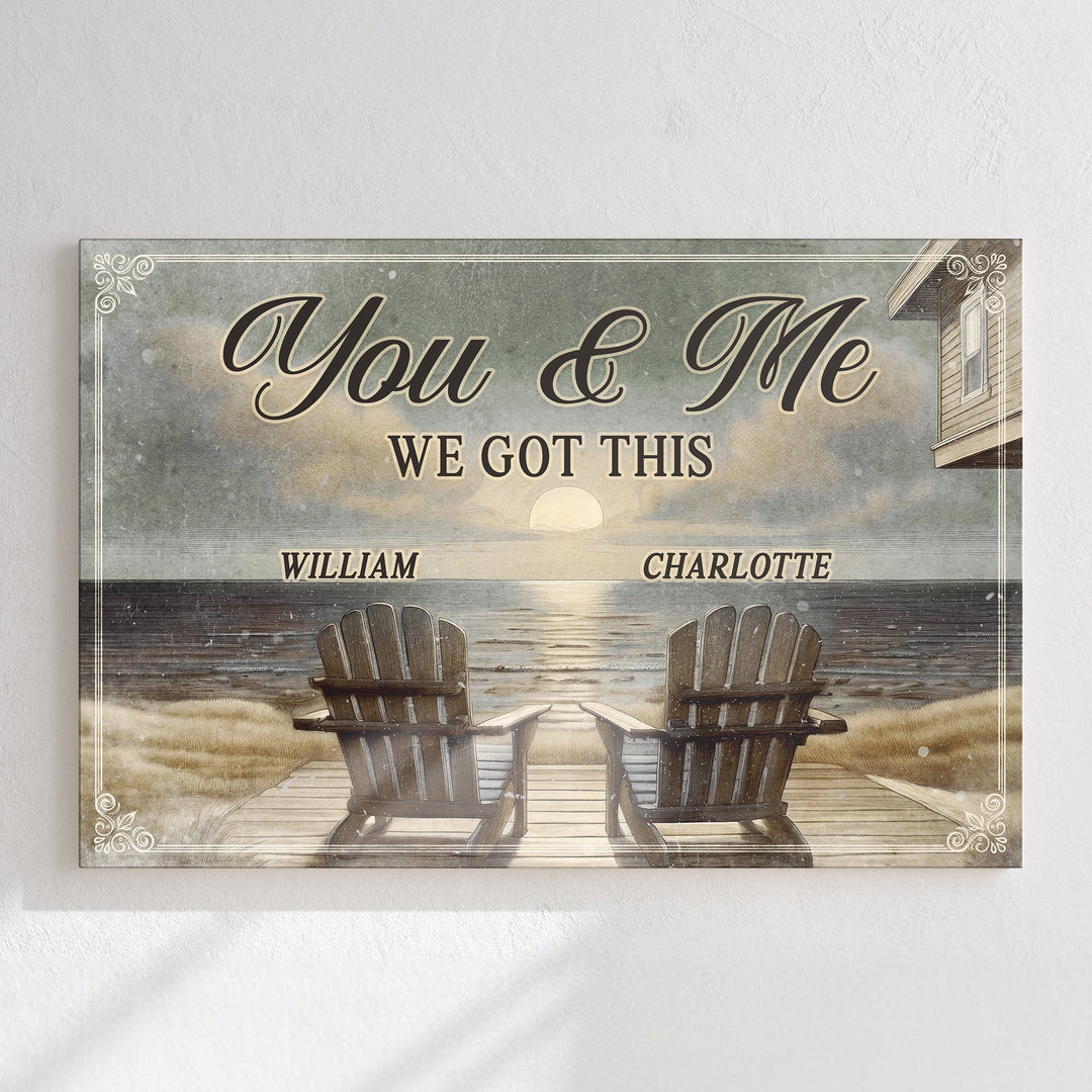 Ranch House Porch Themed We Got This Couple Sign