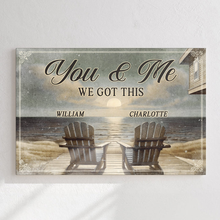 Ranch House Porch Themed We Got This Couple Sign