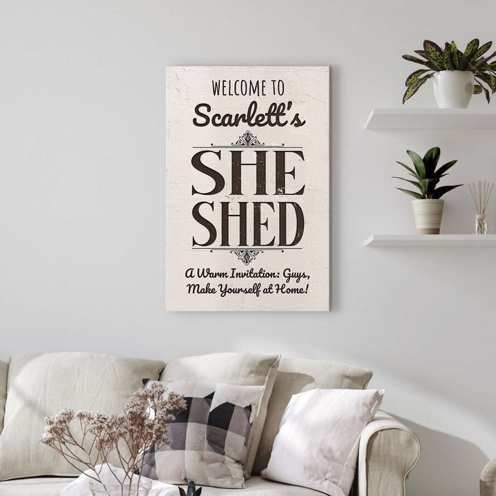 She Shed Sign
