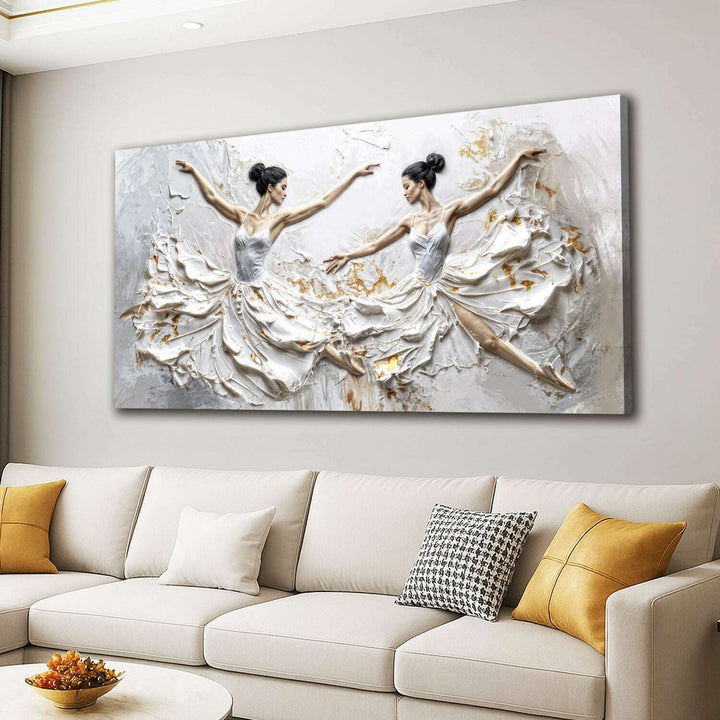 Modern Ethereal Dancers Wall Art
