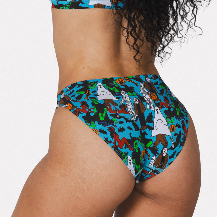 The Monster Smash | Halloween Character Modal Bikini Underwear