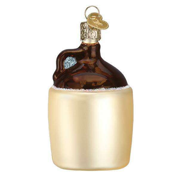 Old World Christmas Moonshine Blown Glass Ornament