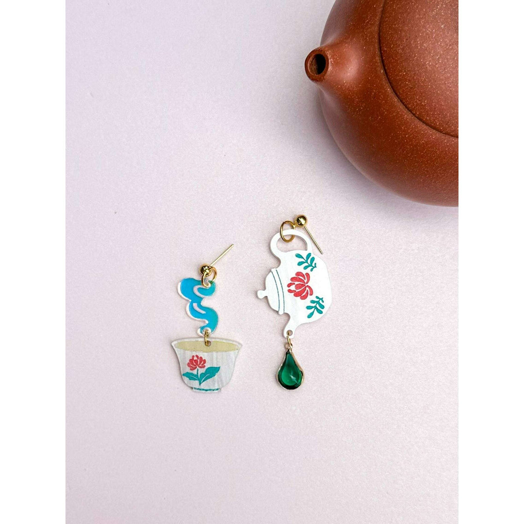 Morning Tea Mismatch Earrings