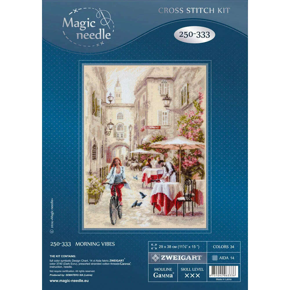Morning Vibes 250-333 Counted Cross-Stitch Kit