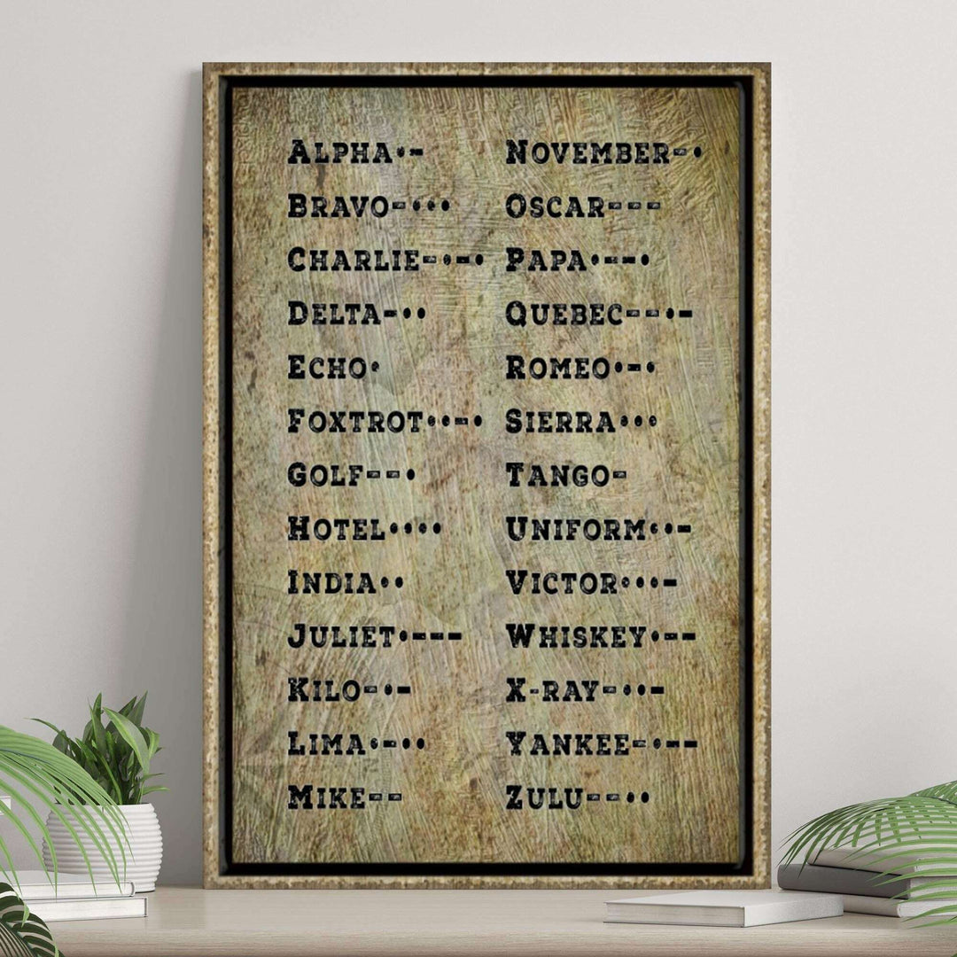 Morse Code Sign